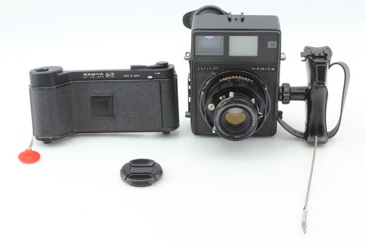 EXC+5] Mamiya Super 23 Film Camera + 100mm f3.5 Lens 6x7