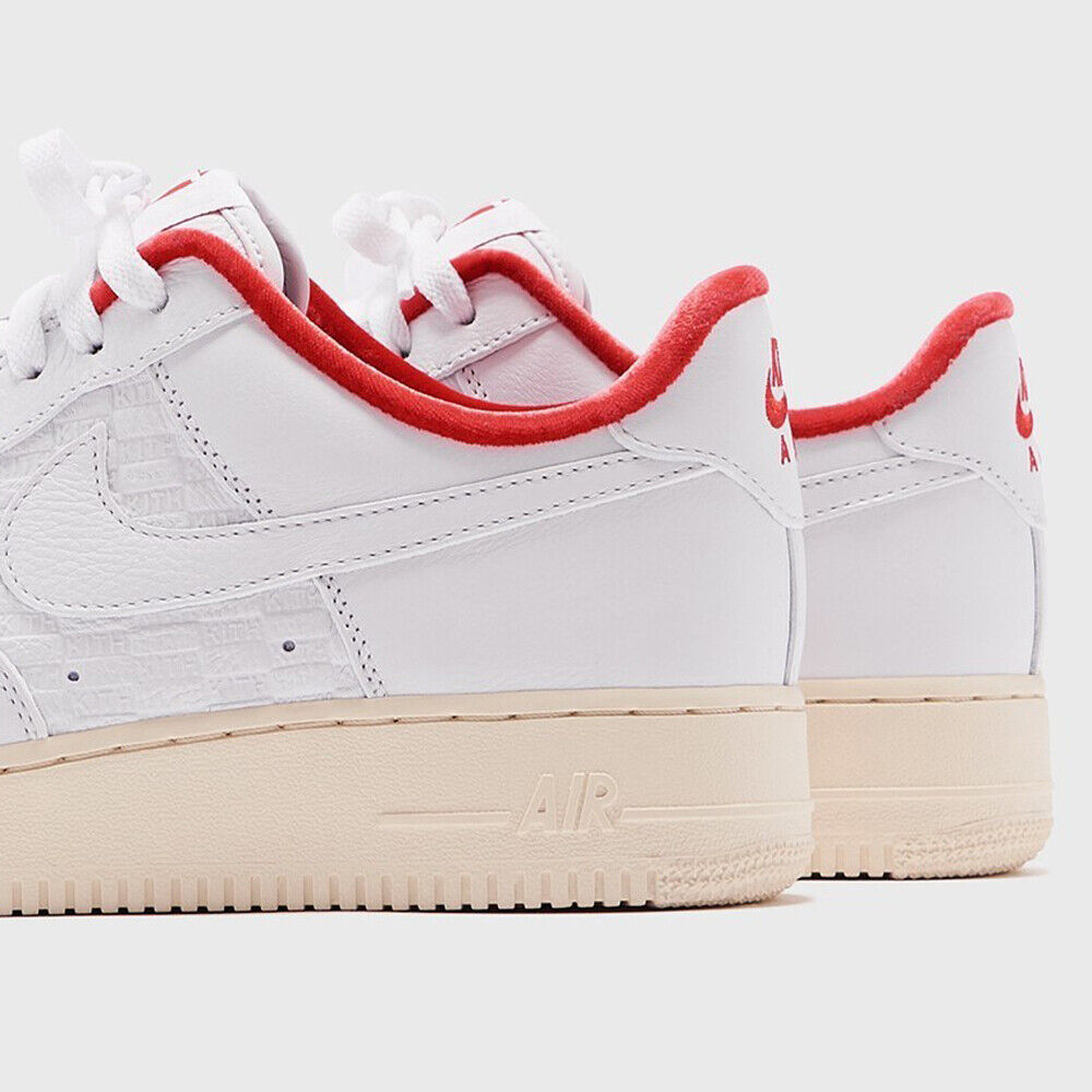 KITH x Nike Air Force 1 Low Tokyo Japan AF1 White University Red CZ7926-100