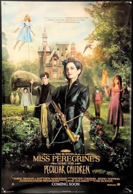 G201    MISS PEREGRINE'S HOME FOR PECULIAR CHILDREN style A int'l advance DS 1sh