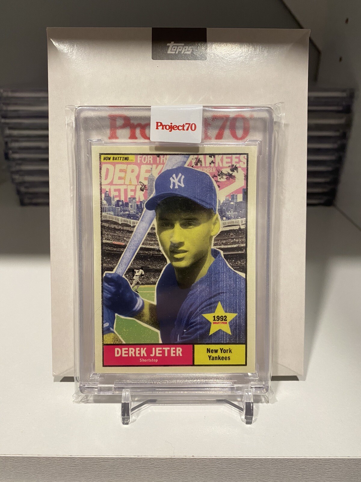 Topps Project 70 Derek Jeter Card #9 by New York Nico - Yankees