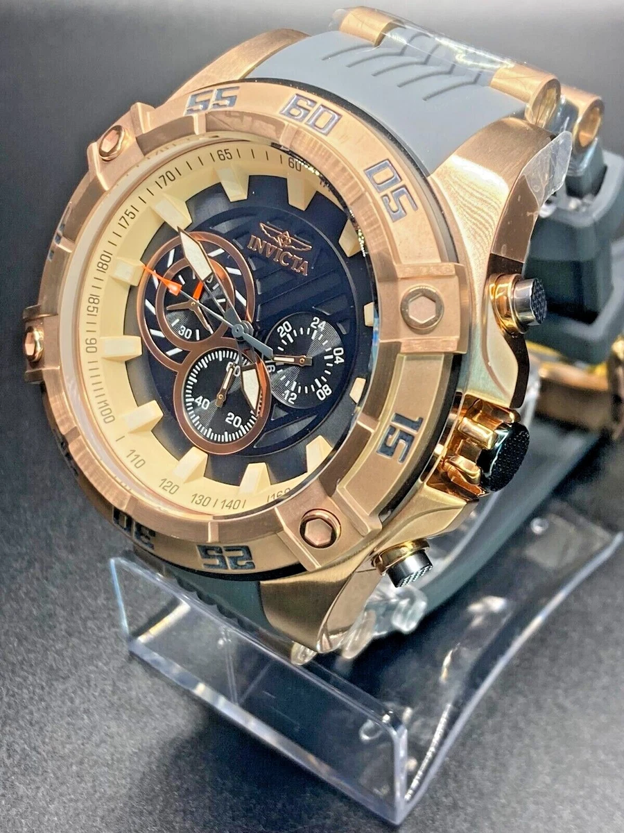 Invicta Men s 52mm Speedway Viper Gen III Quartz Chronograph RoseGold Tone 30109