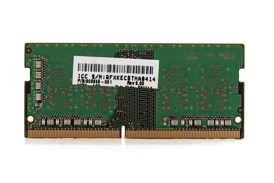 Samsung 4GB 1Rx16 PC4-2400T-SC0-11 SODIMM Laptop Memory P/N: M471A5244CB0-CRC - Image 2 of 3