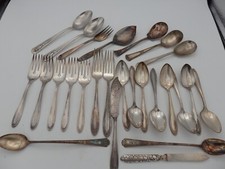 Antique Silverplate Flatware Mixed Lot 29 pcs Modjeska Classic Filigree Variety