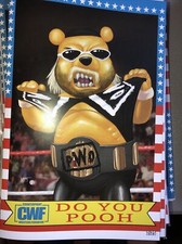Do You Pooh? Wrestling Parody Hulk Hollywood Trading Card Exclusive /25 comic cover