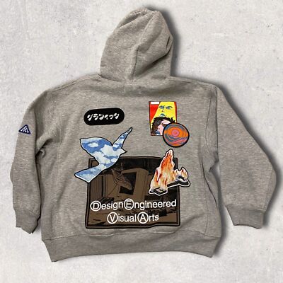 Deva States Diva Graphic Hoodie Graphic Design Engineered Visual Arts M Medium