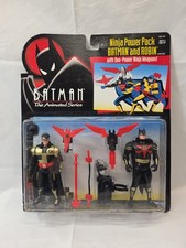 Batman The Animated Series Ninja Power Pack Batman & Robin 1994 Kenner New