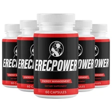 (5 Pack) Bio X Cell Pills for Men BioXCell Advanced Male Support Supplement 60ct