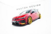Frontlippe Passend FüR VW Golf GTI Clubsport Mk8 FL Schwarz Matt