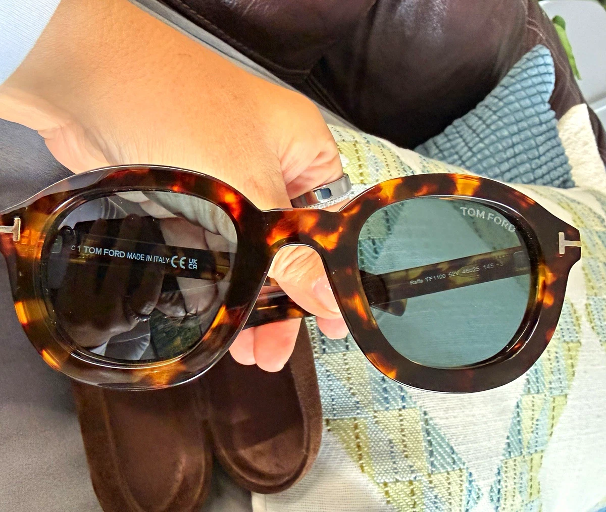 New Authentic Tom Ford Maxine FT0763/S 52K Round Sunglasses ICON ROUND SUNGLASSES | TOM FORD Fashion main image 2