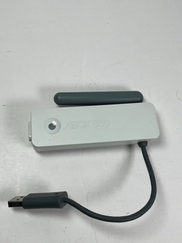 Microsoft Xbox 360 Wireless Network Wi-Fi Adapter White- OEM AUTHENTIC - TESTED - Image 2 of 3