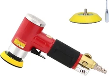 2 3-inch Mini Orbital Sander da sander Air Dual Action Red 