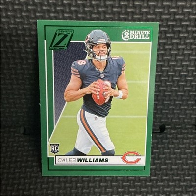 Panini Zenith 2024 Rookie Caleb Williams #101 Bears NFL Football 2 Minute Drill