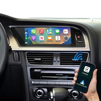 For Audi A5 B8 S5 MMI3G 8.9' Linux Android Auto GPS Radio Carplay Screen Stereo