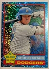 2025 Topps Heritage Shohei Ohtani Dodgers Blue Sparkle #148