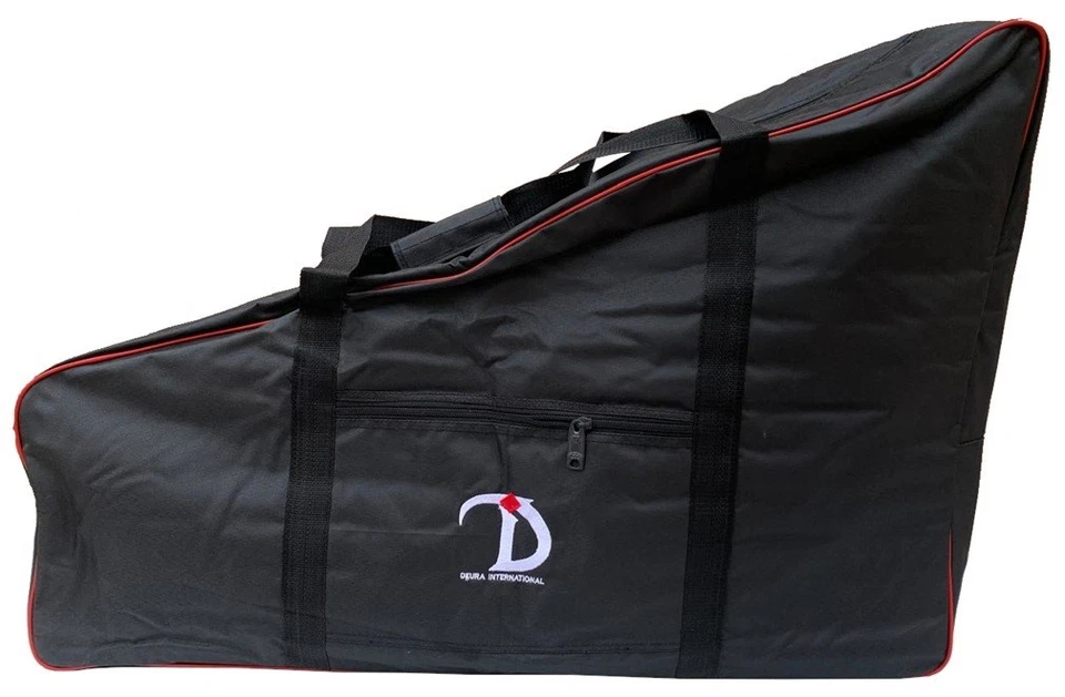 Bolsa Cordura 600D acolchada suave arpa apta para 27 cuerdas marca DEURA SOLO ESTUCHE Foto 4 de 4