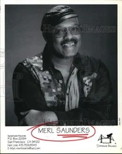 1998 Press Photo Entertainer Merl Saunders. - hcp85860