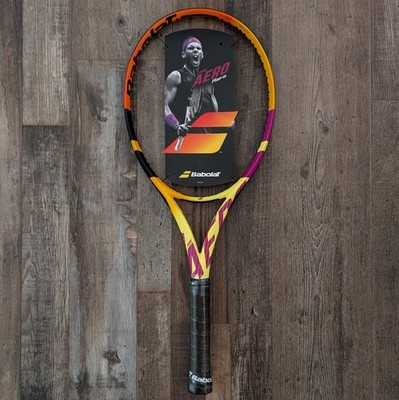New Babolat Pure Aero Rafa Nadal Tennis Racquet (4 3/8'' Grip, 10.6 Oz, 16×19)