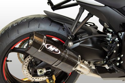 Tech 1 Carbon Fiber Full Exhaust w/ Titanium Mid & Stainless Tubing M4 SU6124MT