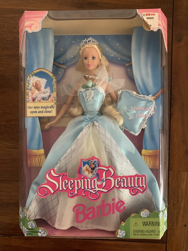 Barbie Sleeping Beauty Doll # 20489 Disney Princess 1998 - NRFB MIB