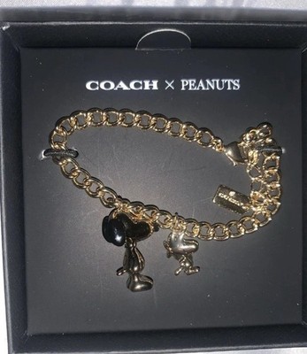 Coach x Peanuts Armband Snoopy Woodstock Limited Edition Neu in OVP