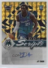 2021-22 Panini Mosaic Rookie Scripts Gold Prizm JT Thor #RS-JTH Auto RC