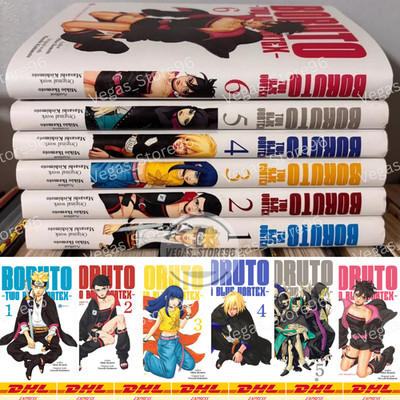 Boruto: Two Blue Vortex Manga NEW Volume 1-6 Full Set English Comic Book + DHL