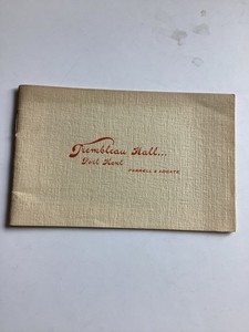 Trembleau Hall Hotel Port Kent NY Lake Champlain  Viewbook Brochure