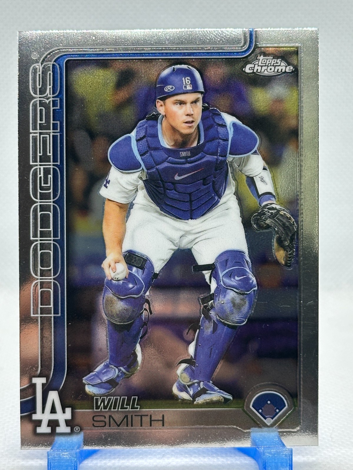 Will Smith 2025 Topps Chrome Update Series #US196 - Los Angeles Dodgers