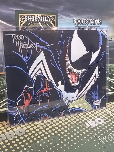 Todd McFarlane Venom Signed Autographed 8x10! PSA/DNA COA! Spawn! - Picture 2 of 5
