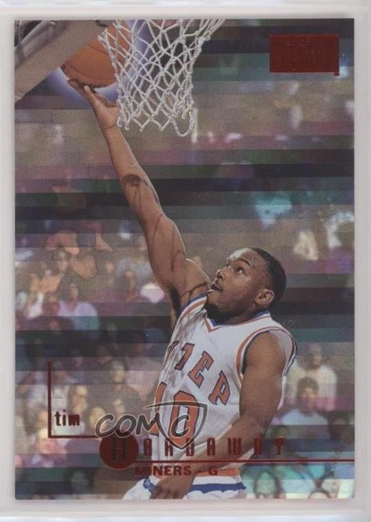 2013 Fleer Retro 1996-97 Skybox Premium Star Rubies 43/150 Tim Hardaway HOF 7m4
