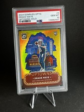 2024 Donruss Optic Drake Maye Uptown Gold ROOKIE /10.  PSA 10.  SSP.