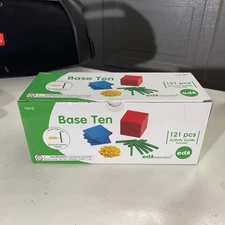 Educational Math  Base Ten Set 121 pcs Early Math for Kids  EDX 10510 New