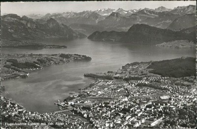 Luzern LU Luzern Fliegeraufnahme