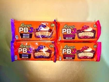 ⚫️ New Reeses BIG 4-Pack PB£J Peanut Butter Jelly Grape Strawberry Choco Cups
