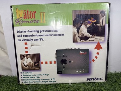 Antec TVator Remote II PC Mac to TV Scan Converter NEW Factory Sealed