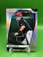 2025 Panini Prizm #7 Chase DeLauter - Silver Prizm Parallel- Cleveland Prospect