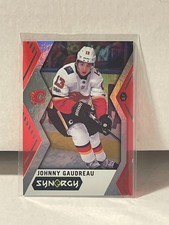 2017-18 Upper Deck Synergy Hockey RED BOUNTY Parallel JOHNNY GAUDREAU #2 MINT