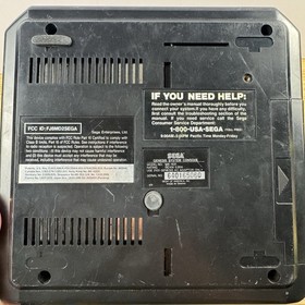 Sega Genesis 2 Black MK-1631 Video Game Console Turns On