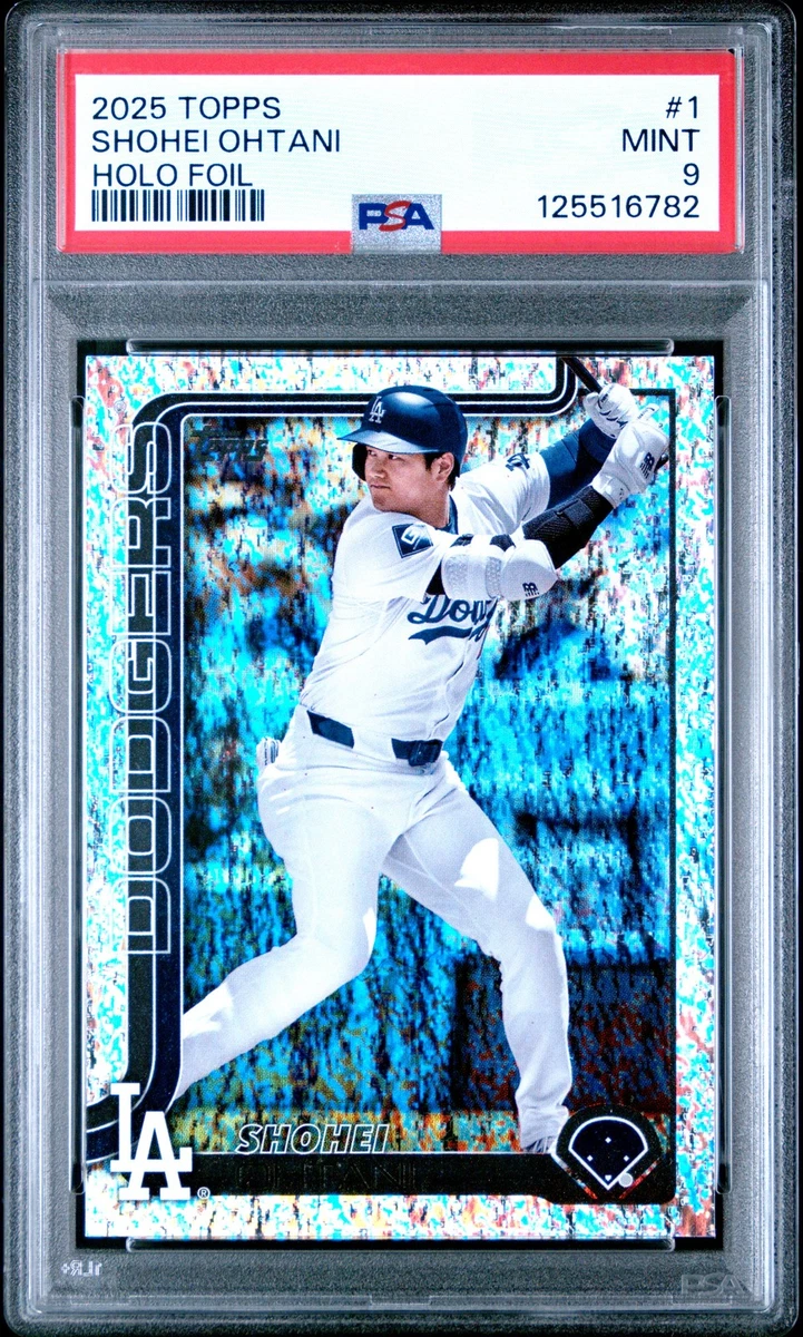 大谷翔平Topps Series 1 Blue Parallel 1:1393 2025 Topps Series 1 Shohei Ohtani Diamante Silver Parallel #1 | eBay