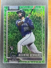 2026 Topps Series 1 - Warming Bernabel #55 Green Leaf Foil (RC)