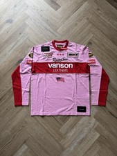 Supreme x Vanson Leather L/S Top “Pink” - Medium