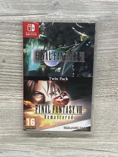 Final Fantasy VII & VIII Remastered Twin Pack Nintendo Switch - Brand New Sealed