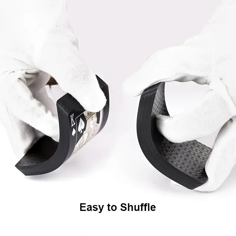 Recyclable Diamond Waterproof Black Playing Cards Deck Of Cards, HD, Poker Card