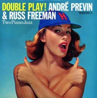 Andre Previn & Russ Freeman - Double Play!  Two Piano Jazz Vinyl LP (New/Sealed)