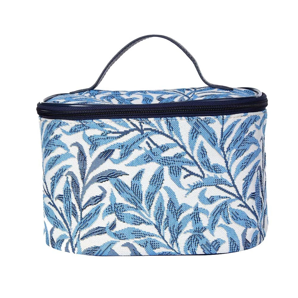 Tapestry Toiletry Bag Cosmetic Makeup Organiser Bag In William Morris Design - Image 3 of 4