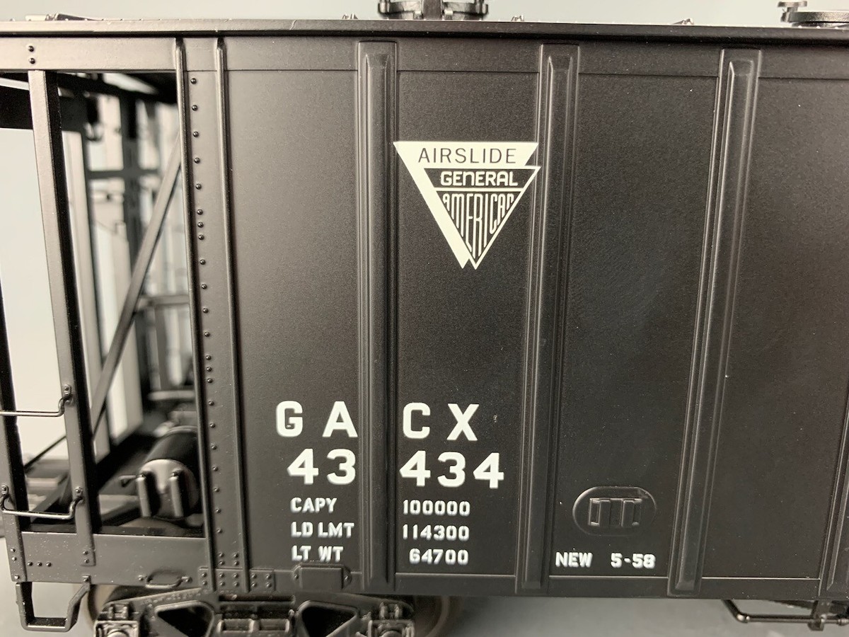 O Scale Atlas 6355-1 Firestone GATX Airslide Covered Hopper #43434