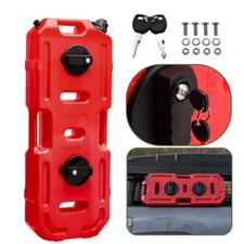 20L 5Gallon Fuel Pack Gas Can Tank Emergency Container Lock for Jeep Offroad ATV