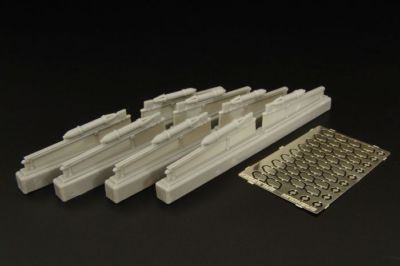 Brengun Models 1/32 SOVIET RS82 ROCKETS Resin & Photo Etch Detail Set