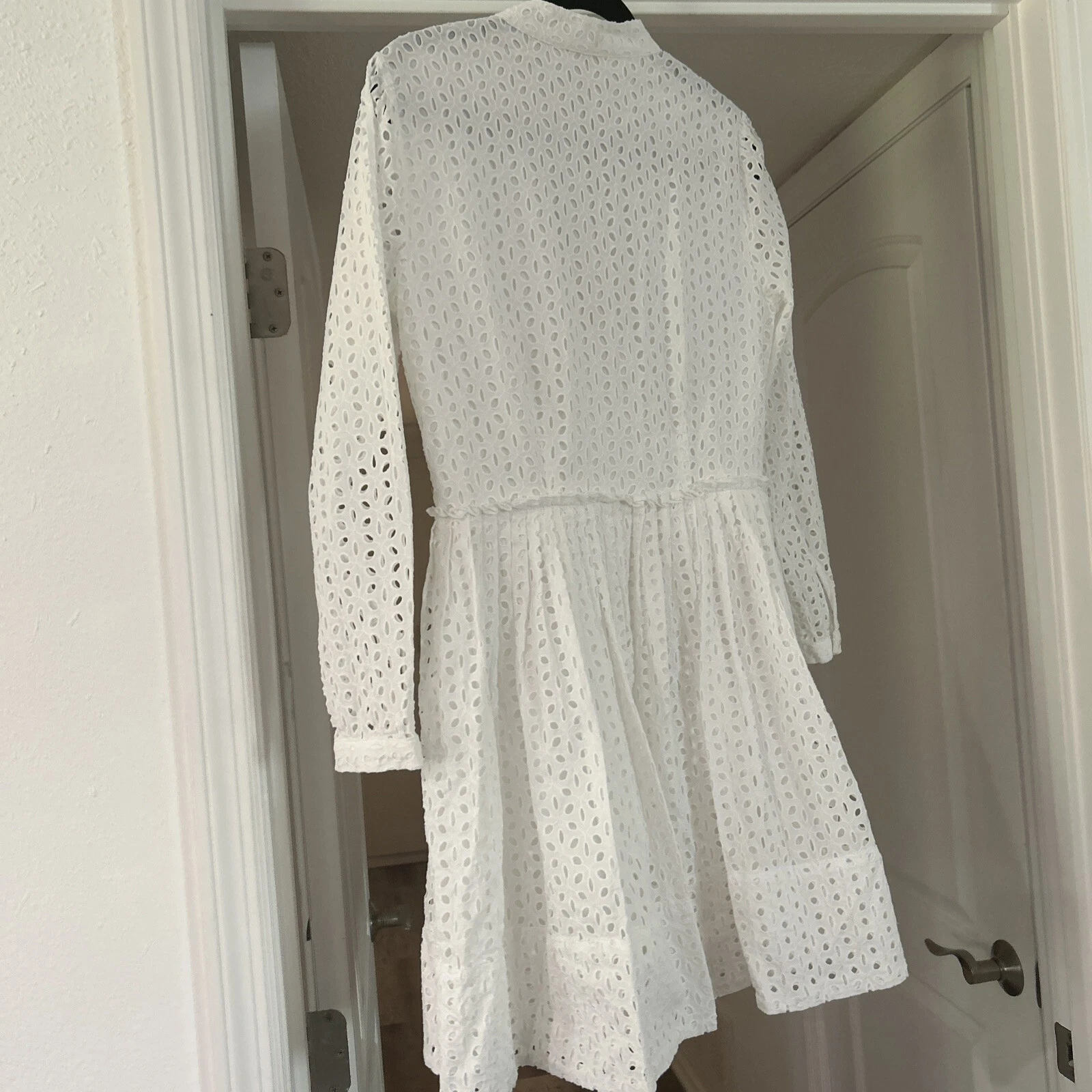 Michael Kors bellissimo Drew's donna colore bianco taglia 8 ottimo per la primavera.