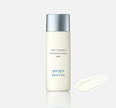 POLA WHITISSIMO UV BLOCK SHIELD WHITE SPF50 PA++++ 50ml from Japan